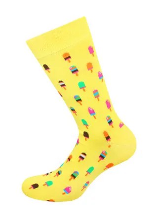 Носки мужские LUI Gelato (c.) желтые 41-44