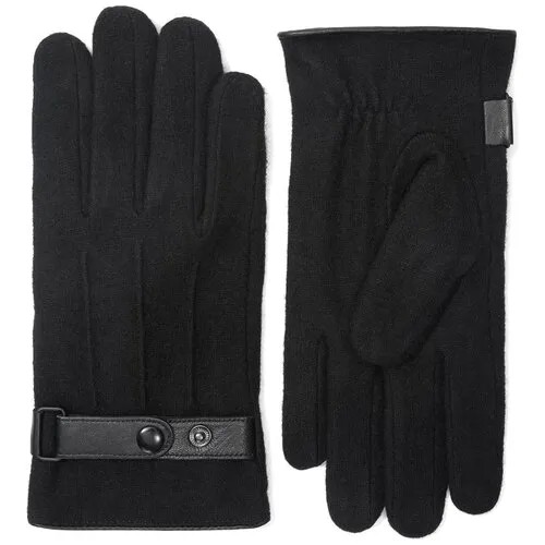 Перчатки LABBRA, демисезон/зима, подкладка, размер 10, черный