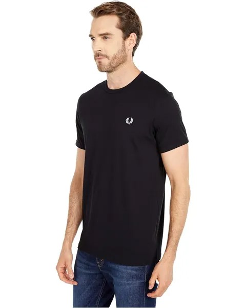 Футболка Fred Perry Ringer T-Shirt, черный