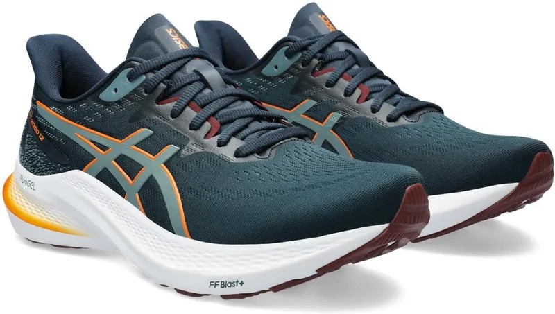 Кроссовки GT-2000 12 ASICS, цвет French Blue/Foggy Teal