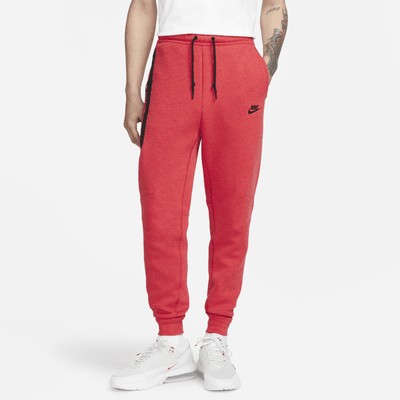 Джоггеры Nike Sportswear Tech Fleece, цвет Light University Red Heather/Black