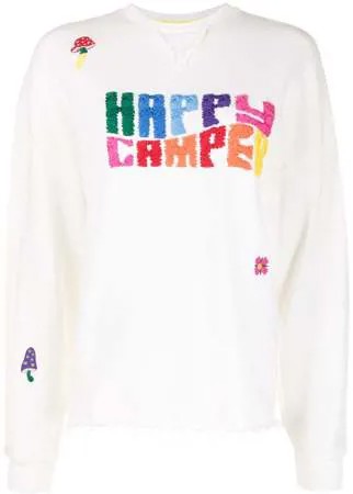 Mira Mikati толстовка с надписью Happy Camper