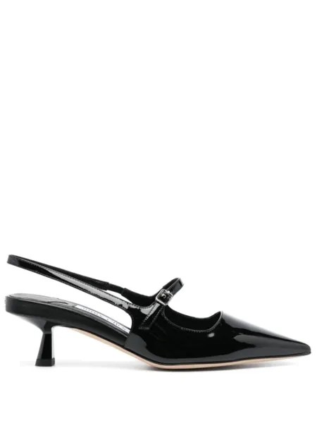 Jimmy Choo туфли Didi 45 с ремешком на пятке, черный