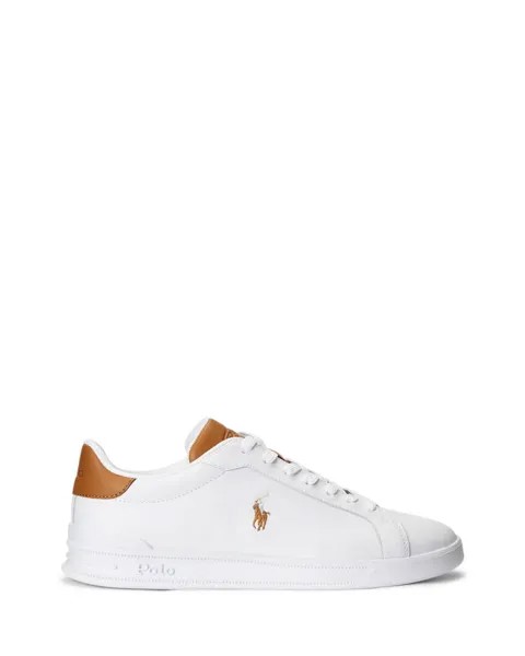 Кроссовки heritage court 2 Lauren Ralph Lauren, коричневый