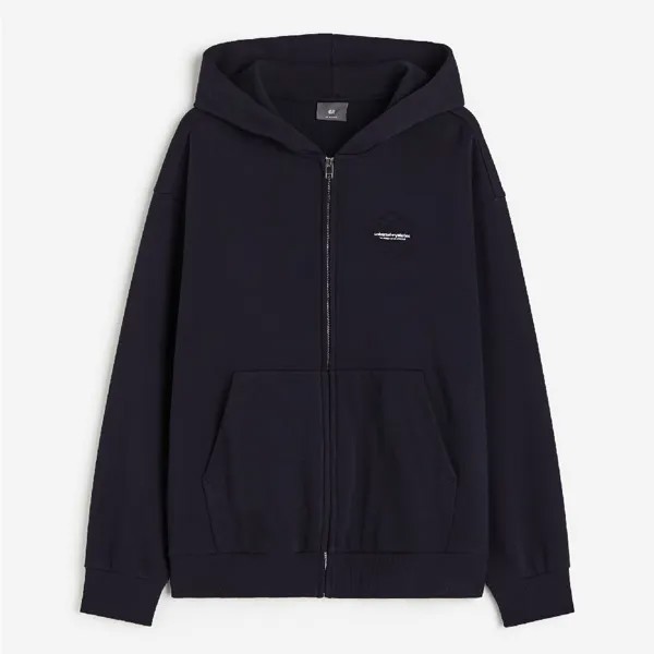 Толстовка H&M Loose Fit Mysteries, темно-синий
