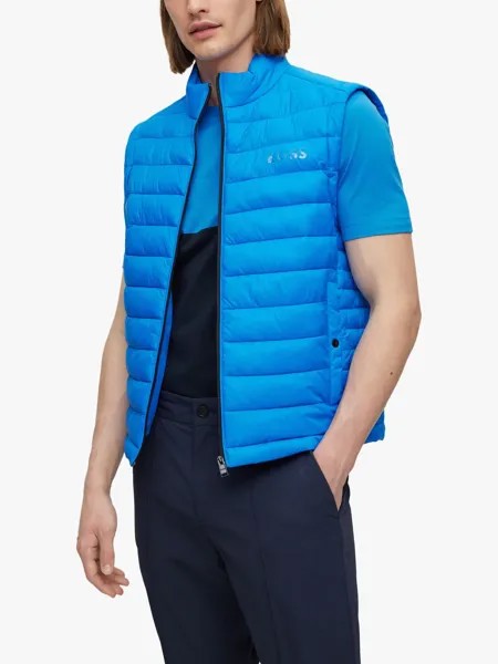 Куртка-жилет BOSS Calano, ярко-синяя