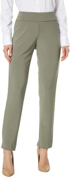 Длинные узкие классические брюки из микрофибры Krazy Larry, цвет Military