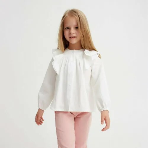 Школьная рубашка Kaftan, размер 36, белый