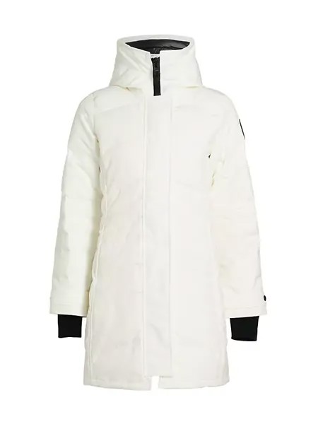 Пуховая парка Loretta Black Label Canada Goose, цвет north star white