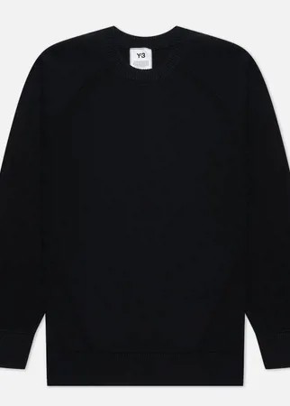 Мужской свитер Y-3 Classic Winter Knit Crew Neck, цвет чёрный, размер S