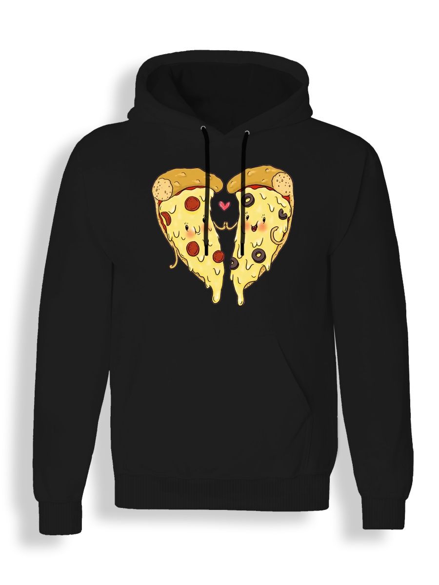 Худи унисекс СувенирShop Пицца/Pizza/Food 14 черное 2XL