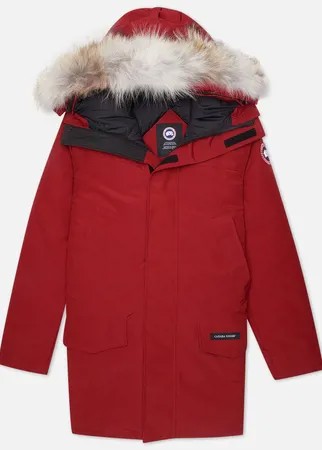 Мужская куртка парка Canada Goose Langford, цвет красный, размер S