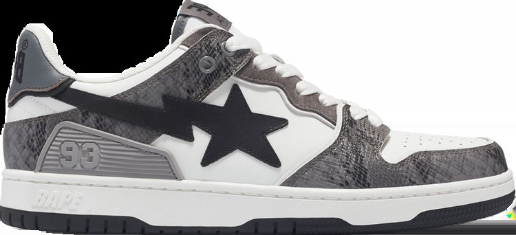 Кроссовки Wmns Sk8 Sta #1 'Black Snakeskin', черный