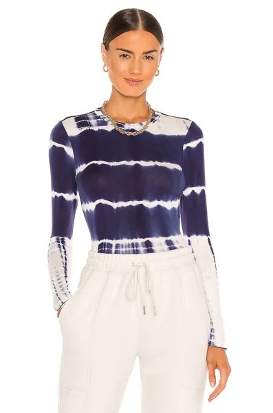 Топ superdown Dawn Long Sleeve, цвет Blue & White