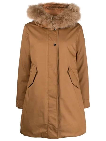 Woolrich Military padded parka coat, коричневый