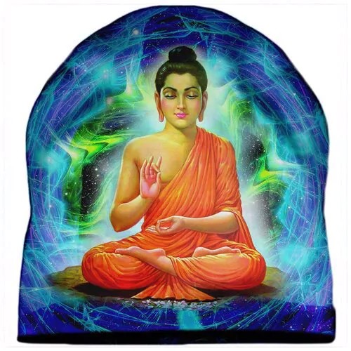 Шапка мужская Будда-Индийский Бог