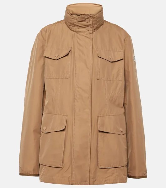 Куртка Ilo из смесового хлопка Moncler, зеленый