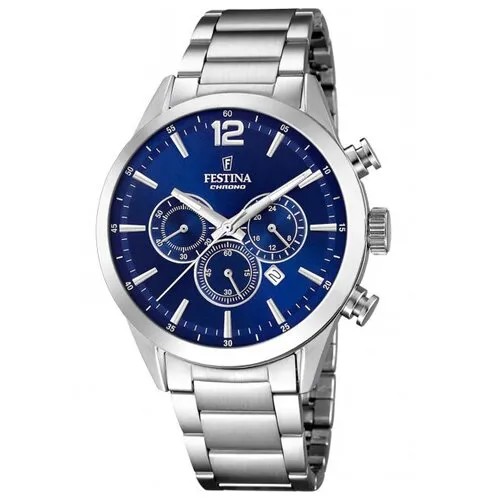 Испанские мужские часы Festina Timeless Chrono 20343.7