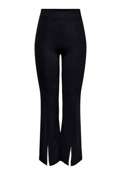 Тканевые брюки JACQUELINE de YONG Calssic Schlitz Schlag Stoff Flared Pants JDYPRETTY, черный