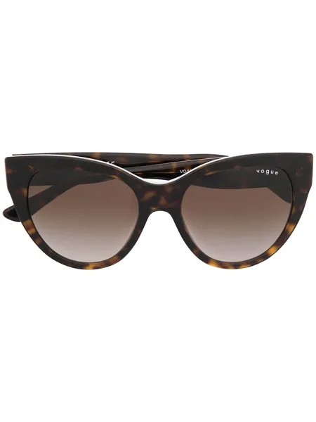 Vogue Eyewear солнцезащитные очки в оправе 'кошачий глаз'