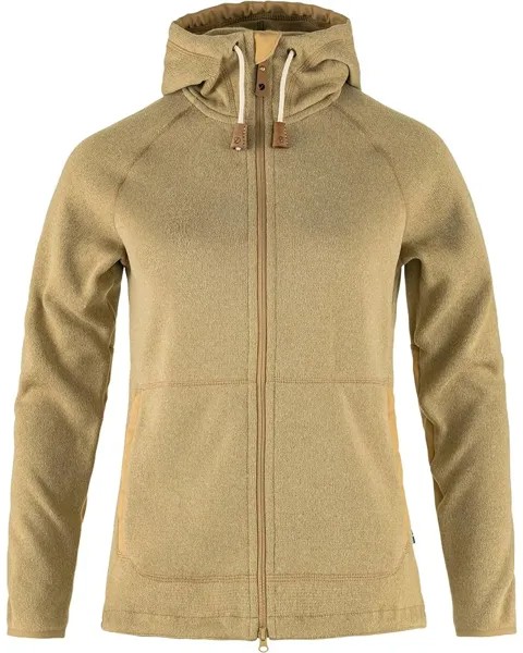 Худи Fjällräven Övik Fleece, цвет Dune Beige