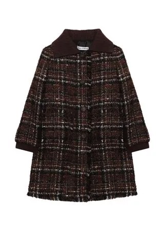 Твидовое пальто Dolce & Gabbana
