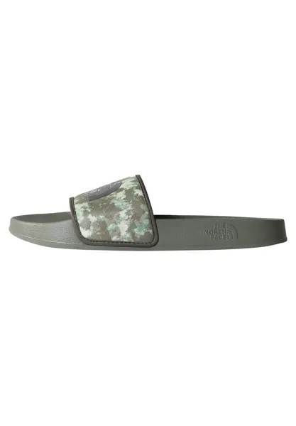Шлепанцы M BASE CAMP The North Face, цвет dark green