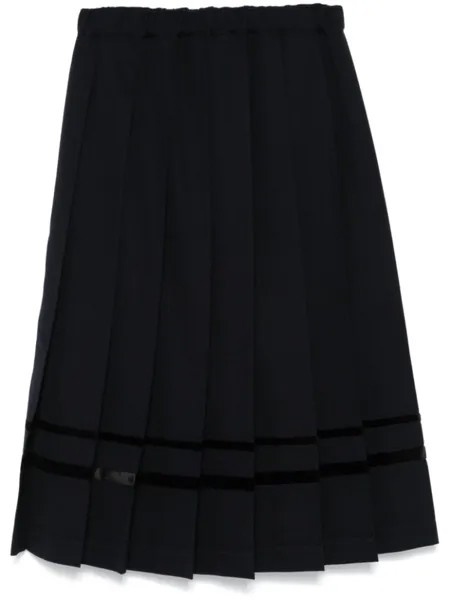 Comme Des Garçons Girl плиссированная юбка, синий