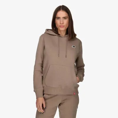 Женское худи New Balance Wmns Small Logo цвета хаки