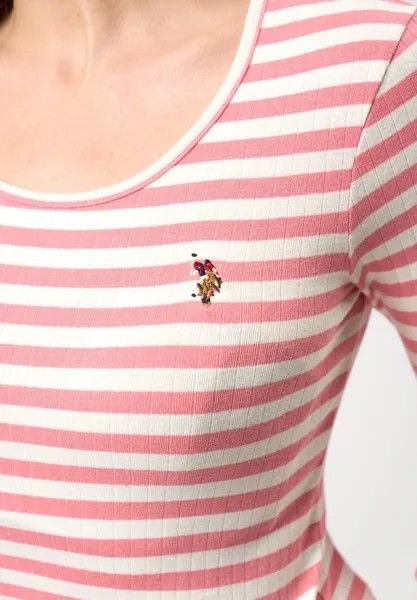 Рубашка с длинным рукавом CARLOTTA U.S. Polo Assn., лиловый