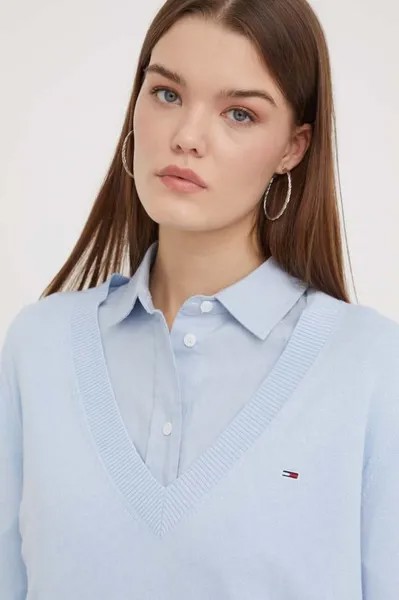 Свитер Tommy Jeans, синий