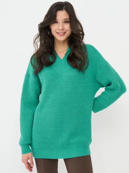 Пуловер женский VAY 5232-41294 зеленый 42-48 RU