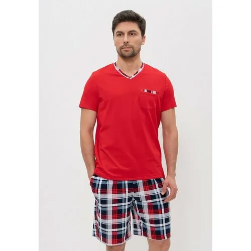 Пижама  CLEO, размер 58, красный