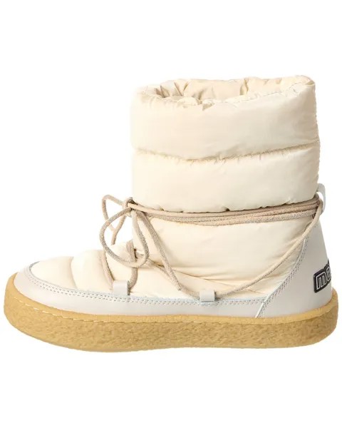 Зимние ботинки Isabel Marant Zimlee из нейлона и кожи, бежевый