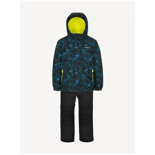 Комплект для мальчика (куртка, полукомбинезон), Gusti, GW21BS831-BLUE, размер 12/152