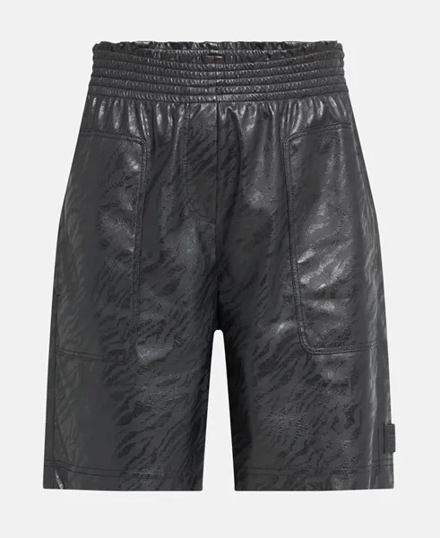 Шорты из кожи Marc Cain Sports, черный