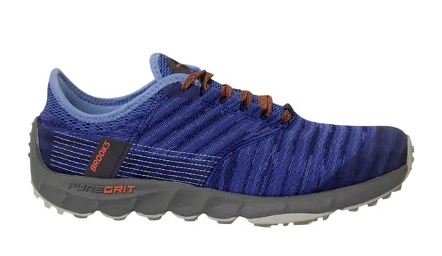 Женские кроссовки для бега Puregrit 8 синего цвета Brooks, синий