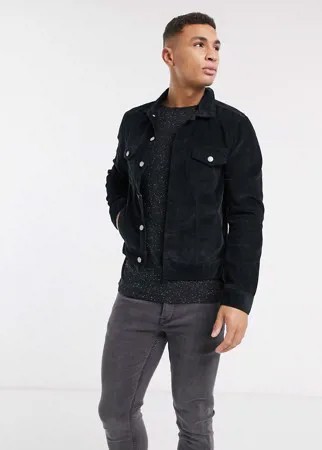 Вельветовая куртка Dr Denim-Черный