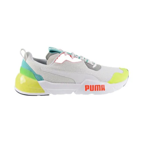 Мужские туфли Puma Cell Phanton Белый-Бирюзовый-Красный 192939-04