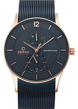 Fashion наручные  мужские часы Obaku V157GMVLML. Коллекция Mesh