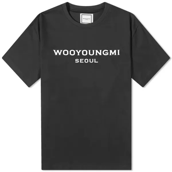 Футболка Wooyoungmi Logo, черный