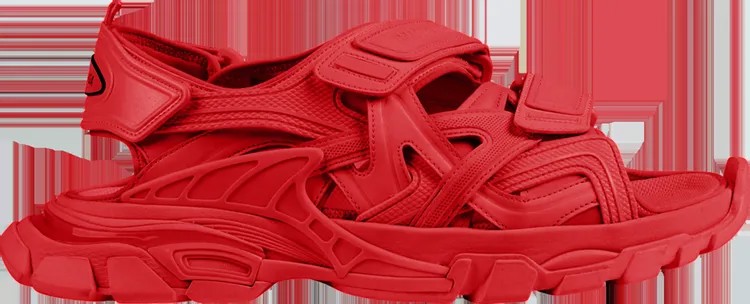 Сандалии Balenciaga Track Sandal Red, красный