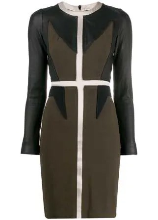 Givenchy Pre-Owned платье 2000-х годов со вставками