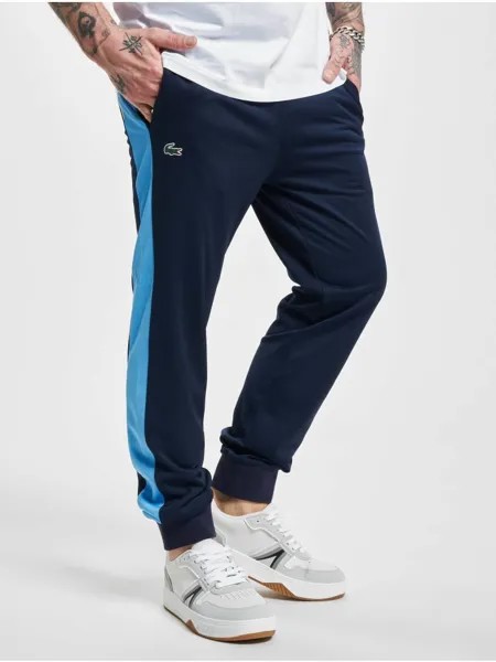 Спортивные штаны Lacoste, цвет navy blue/argentine blue/white