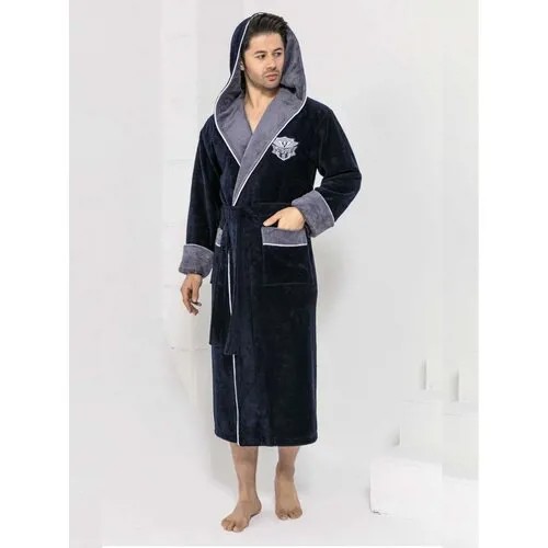Халат  AMBIELLA, размер XXXL, синий