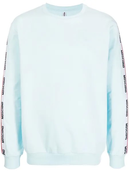 Moschino logo crew-neck sweatshirt