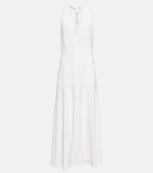Платье макси с вырезом халтер PROENZA SCHOULER, белый