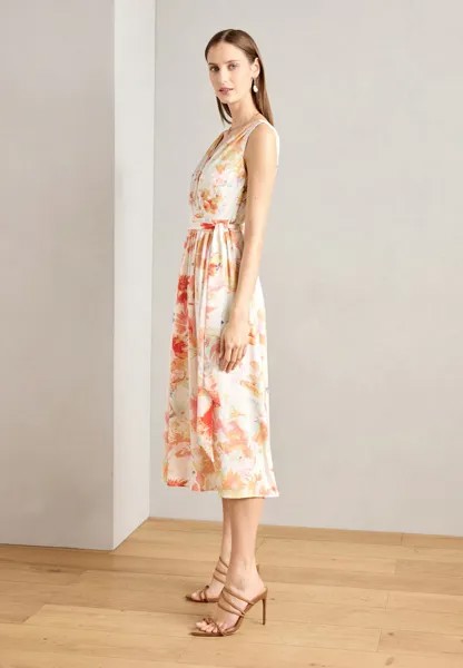 Коктейльное/праздничное платье MIDI DRESS Esprit, цвет off white