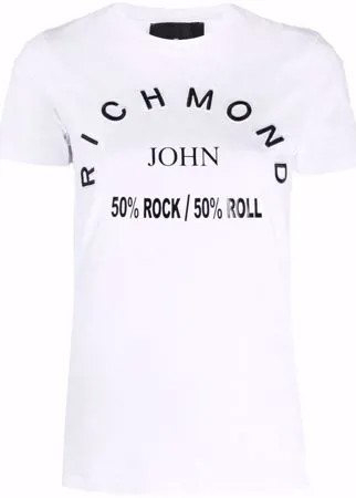 John Richmond футболка с логотипом
