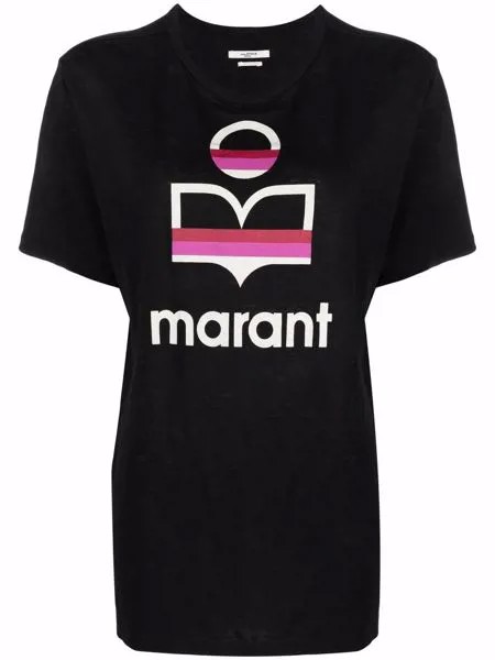 Isabel Marant Étoile logo crew-neck T-shirt